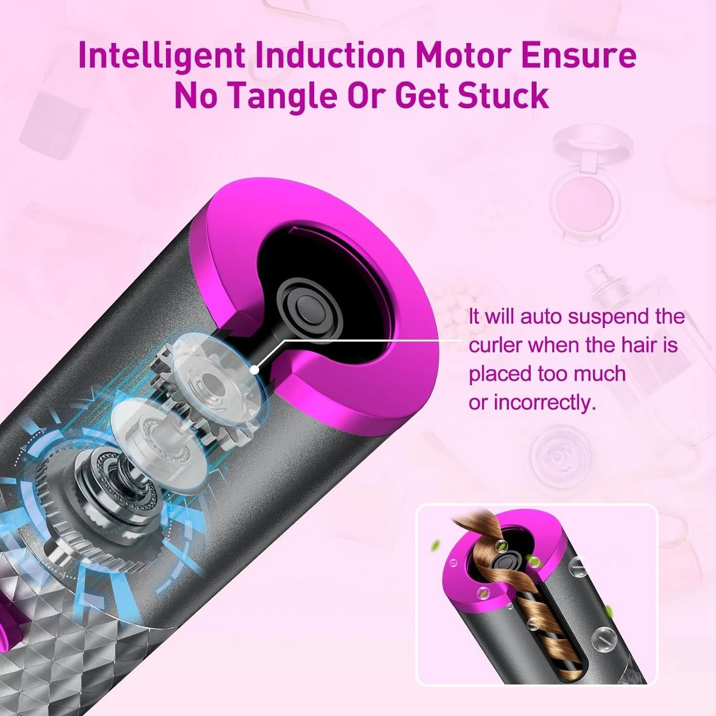Wireless Hair Curler *Glamor 1