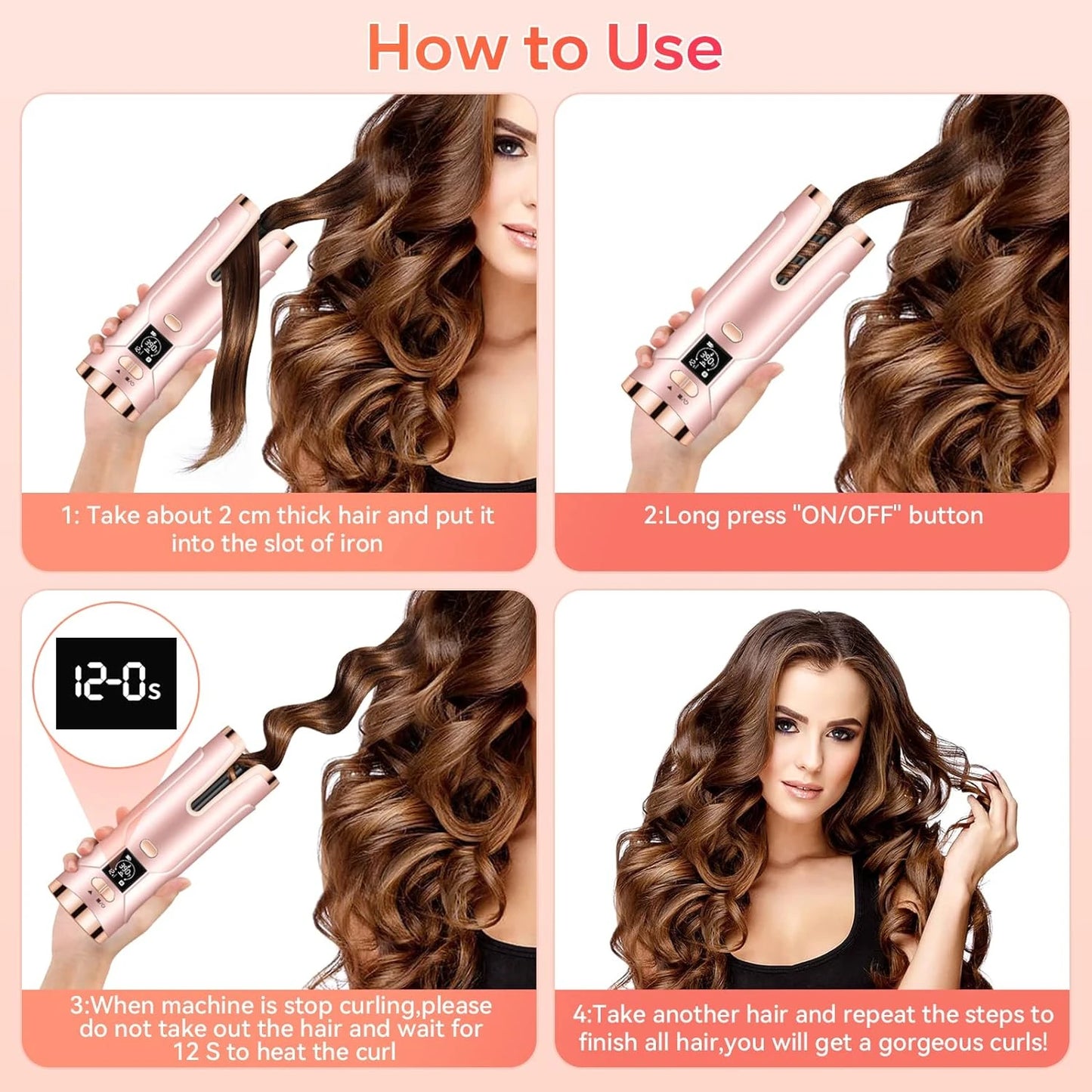 Wireless Hair Curler *Allure 1